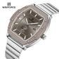 Naviforce NF8068 Paris Couple Watch - Silver Grey