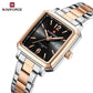 Naviforce 9252 Duet Classic Men Watch - Silver Black-RoseGold