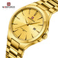 Naviforce 9214 Duze Men Watch - Gold