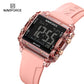 Naviforce 7101 Belladonna Silicone Women Watch - Peach