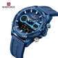 Naviforce 9223 Starfire Premium Men Watch - Blue