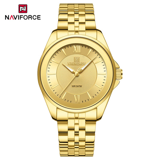 Naviforce 5067 PureFemme Women Watch - Gold