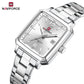Naviforce 9252 Duet Classic Couples Watch - Silver