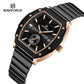 Naviforce NF8068 Paris Couple Watch - Black