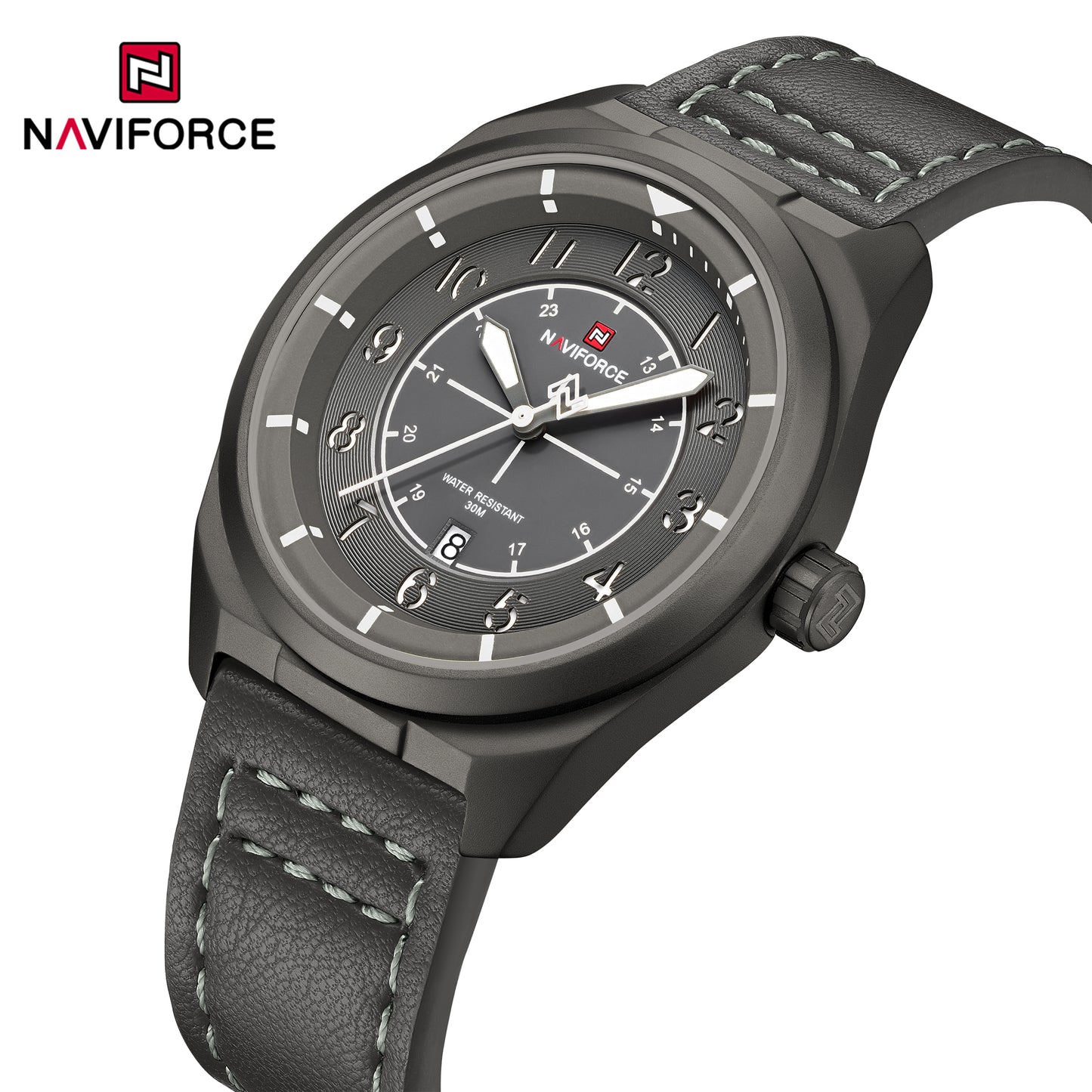 Naviforce 9281L Gambit Men Watch - Grey