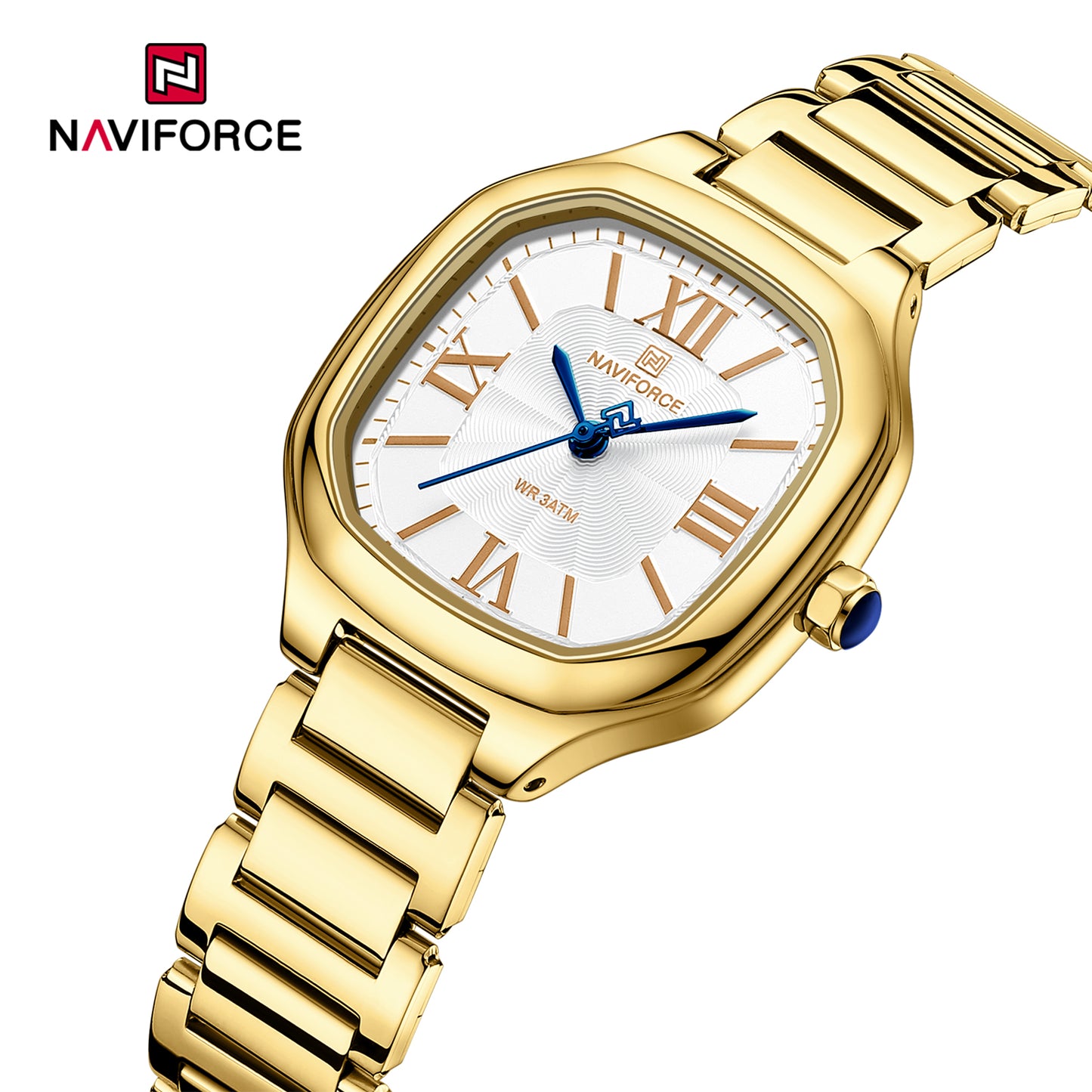Naviforce 5042 Romania Women Watch - Gold