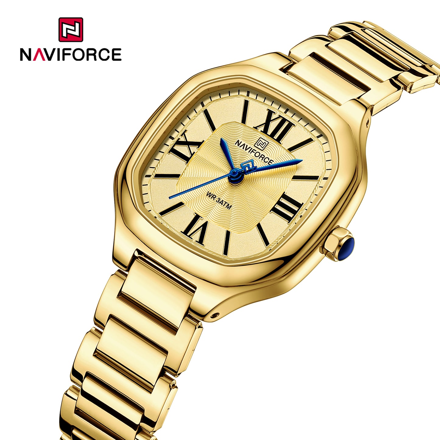 Naviforce 5042 Romania Women Watch - Gold