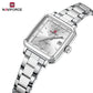 Naviforce 9252 Duet Classic Couples Watch - Silver