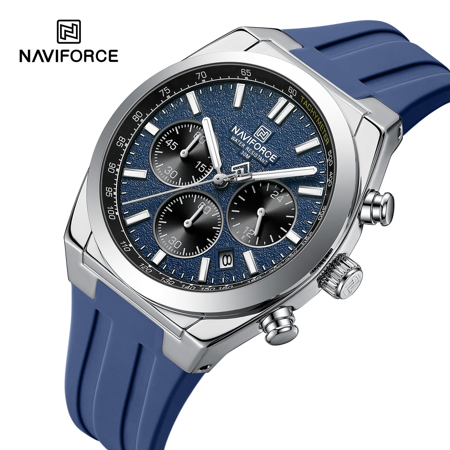 Naviforce 8080 Elite Men Watch - Blue