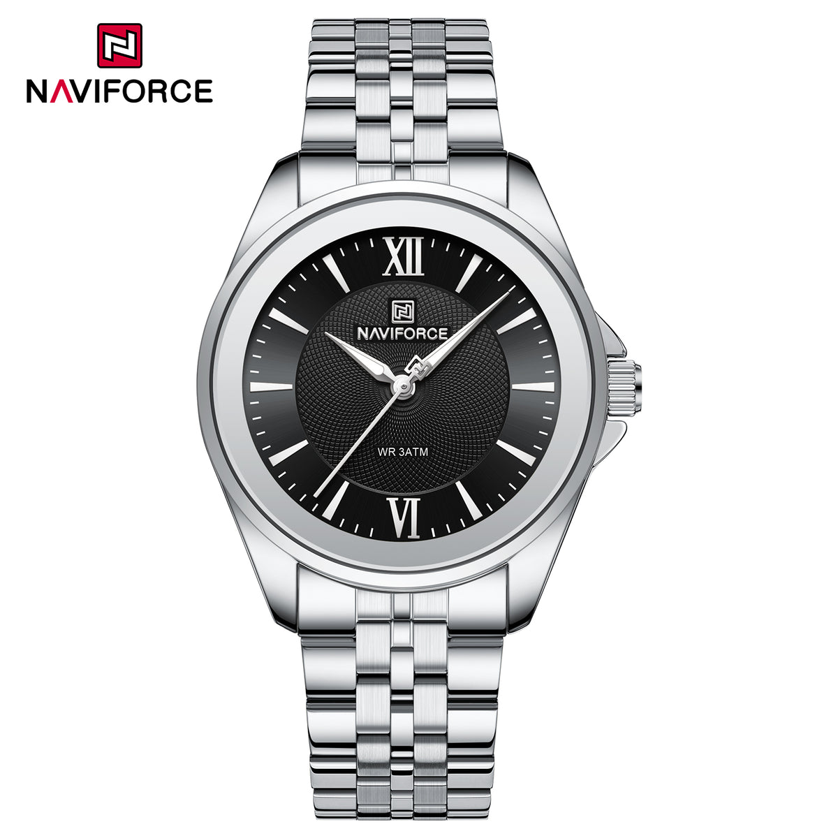 Naviforce 5067 PureFemme Women Watch - Silver Black