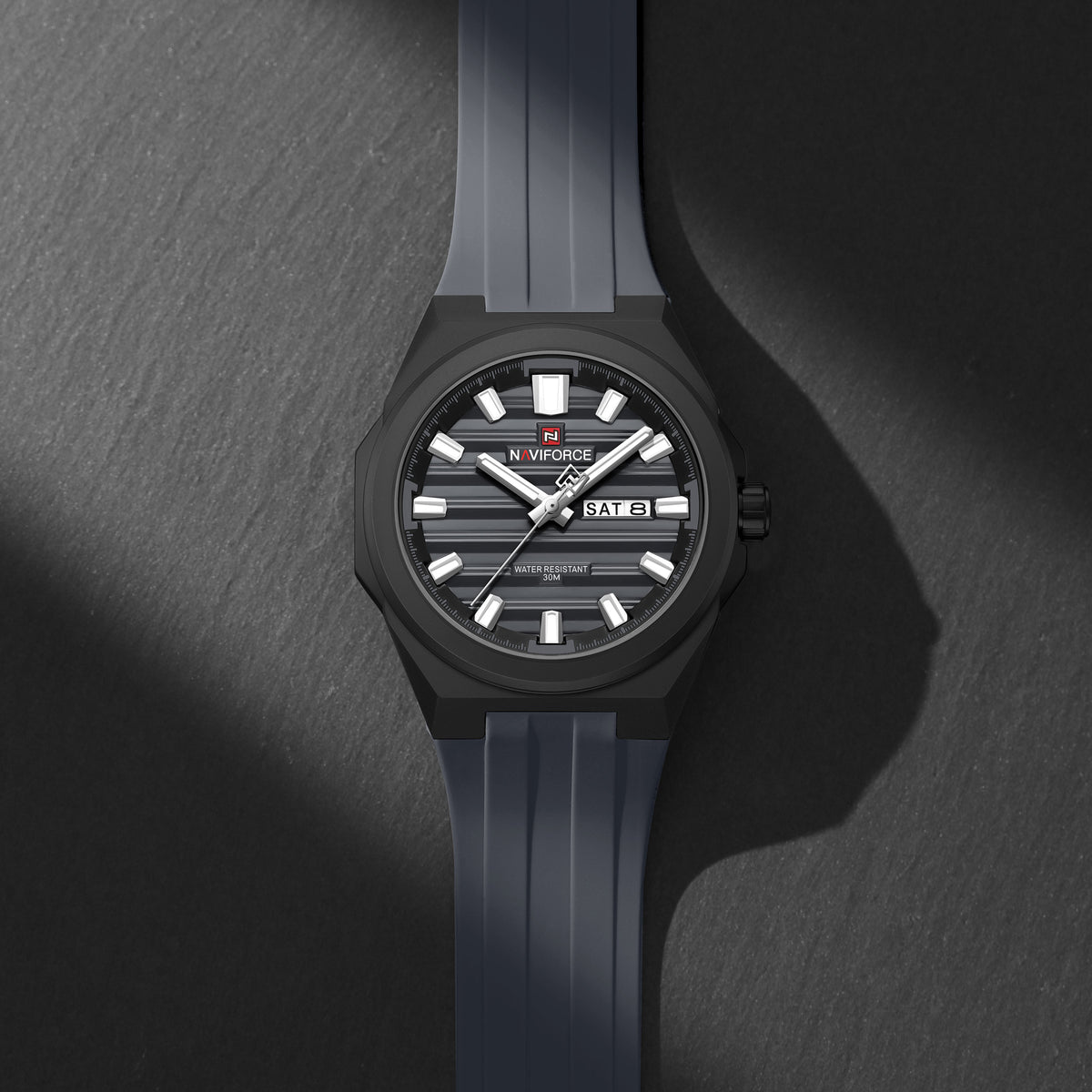 Naviforce 9279 Expenditure Men Watch - Dark-grey