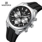 Naviforce 8080 Elite Men Watch - Black Silver