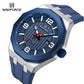 Naviforce 8079 Retro Style Men Watch - Blue