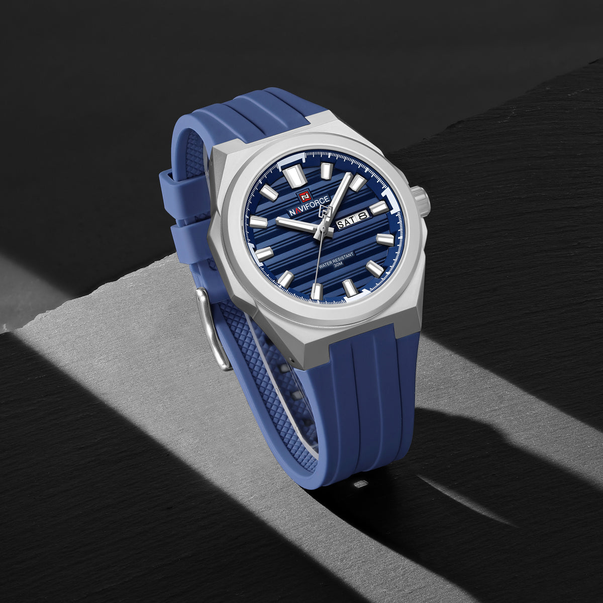Naviforce 9279 Expenditure Men Watch - Blue