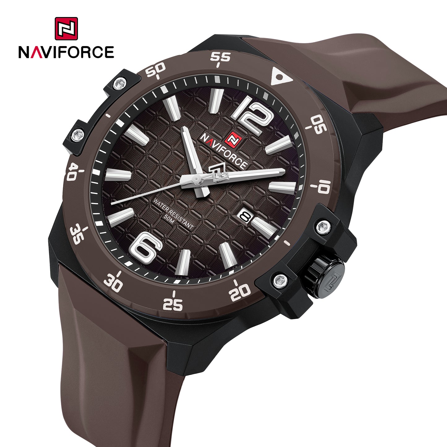 Naviforce 7122 Harmony Men Watch - Brown
