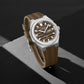Naviforce 9279 Expenditure Men Watch - Brown Silver