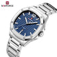 Naviforce 9243S Pantom Men Watch - Silver Blue