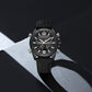 Naviforce 9264 Sentinel Men Silicone Watch - Black