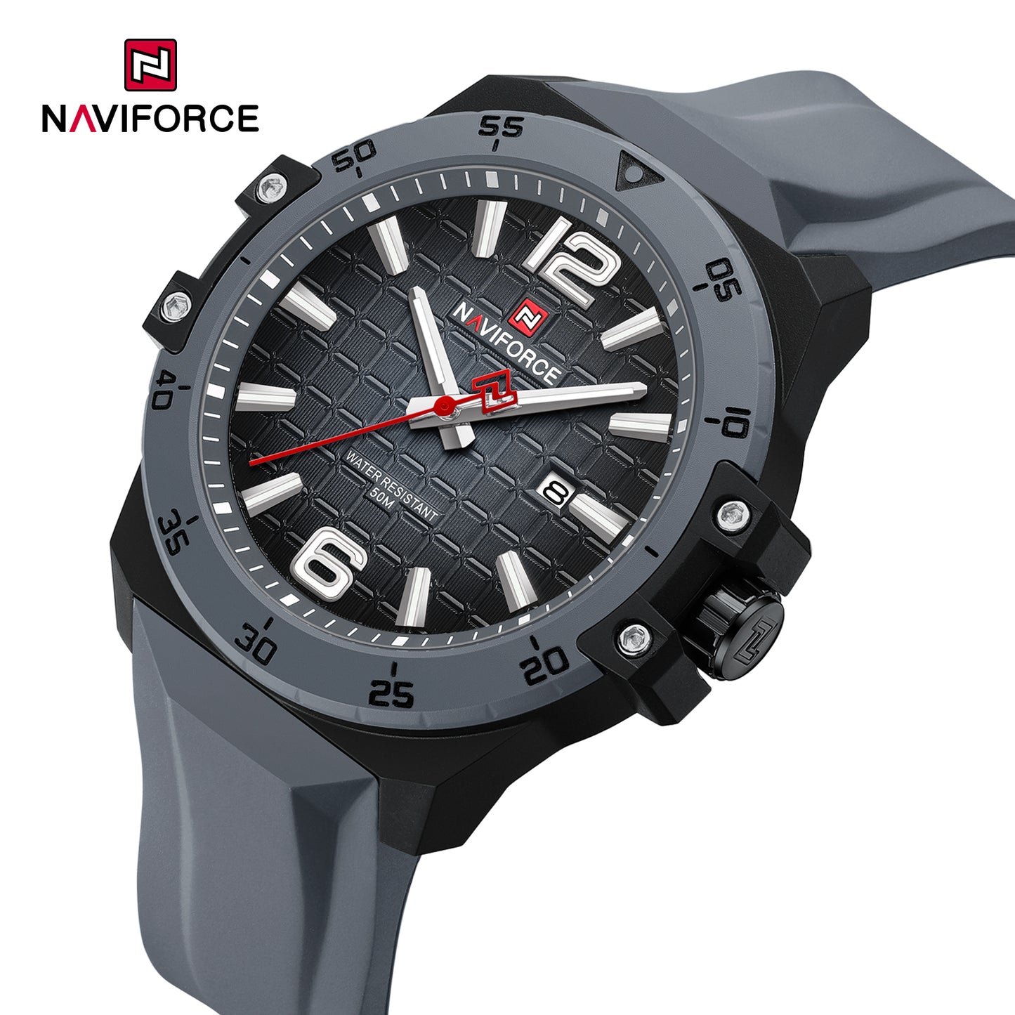 Naviforce 7122 Harmony Men Watch - Grey