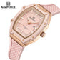 Naviforce 8069 Luxe Women Silicon Watch - Pink