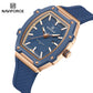 Naviforce 8069 Luxe Women Silicon Watch - Blue