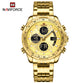 Naviforce 9197 Electron Men Watch - Gold