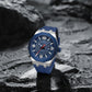 Naviforce 8079 Retro Style Men Watch - Blue