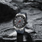 Naviforce 8079 Retro Style Men Watch - Silver Grey