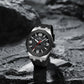 Naviforce 8079 Retro Style Men Watch - Silver Black