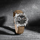 Naviforce 9262L Voyager Men Leather Watch - Brown