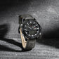 Naviforce 9262L Voyager Men Leather Watch - Grey