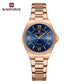 Naviforce 5073 Eva Women Watch -RoseGold Blue