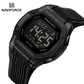 Naviforce 7113 Prime Digital Men Watch - Black