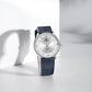 Naviforce 9272L Spectra Men Leather Watch - Blue