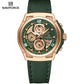 Naviforce 8051L Sentry Leather Watch - Green