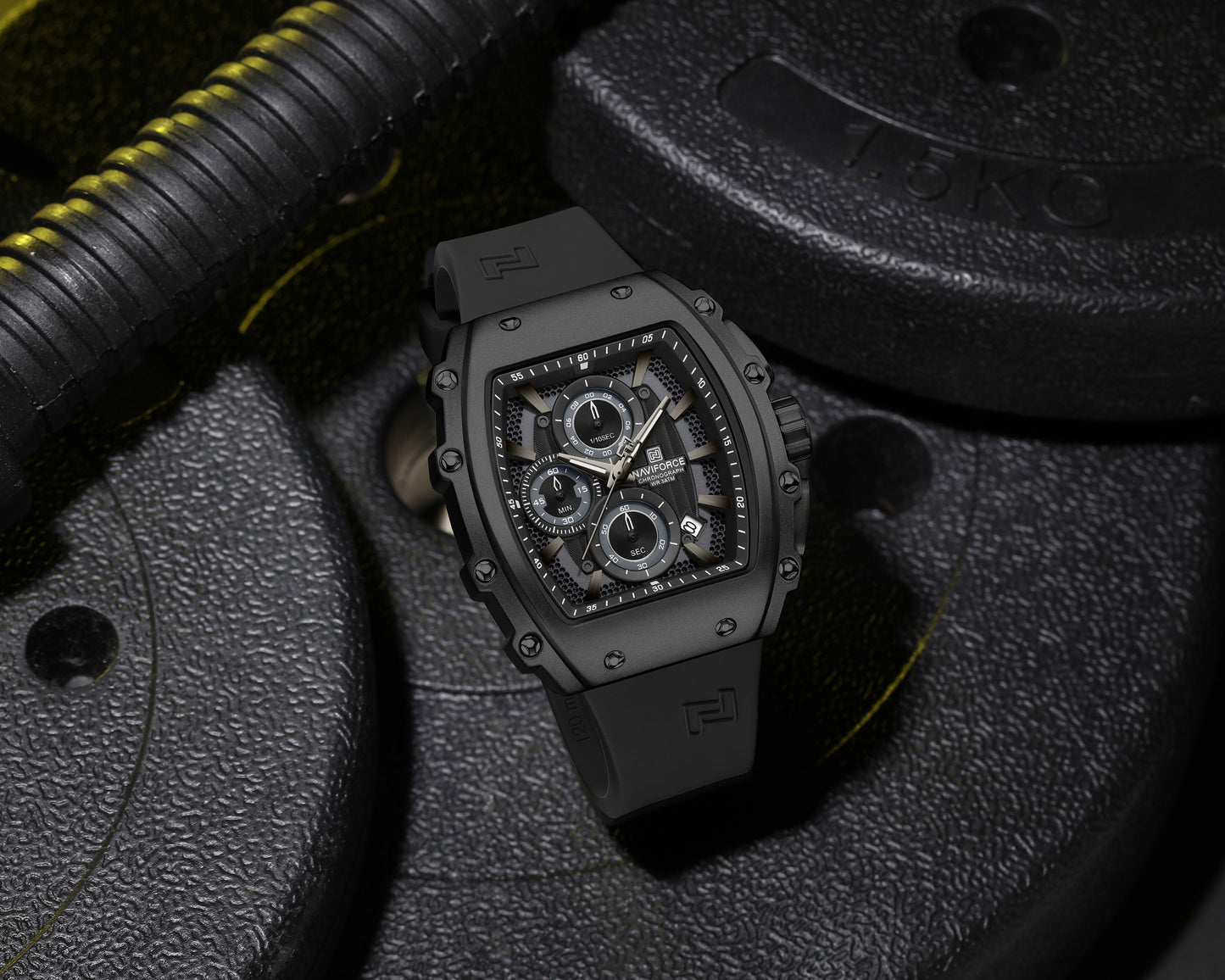 Naviforce 8070 Symphony Men Watch - Black