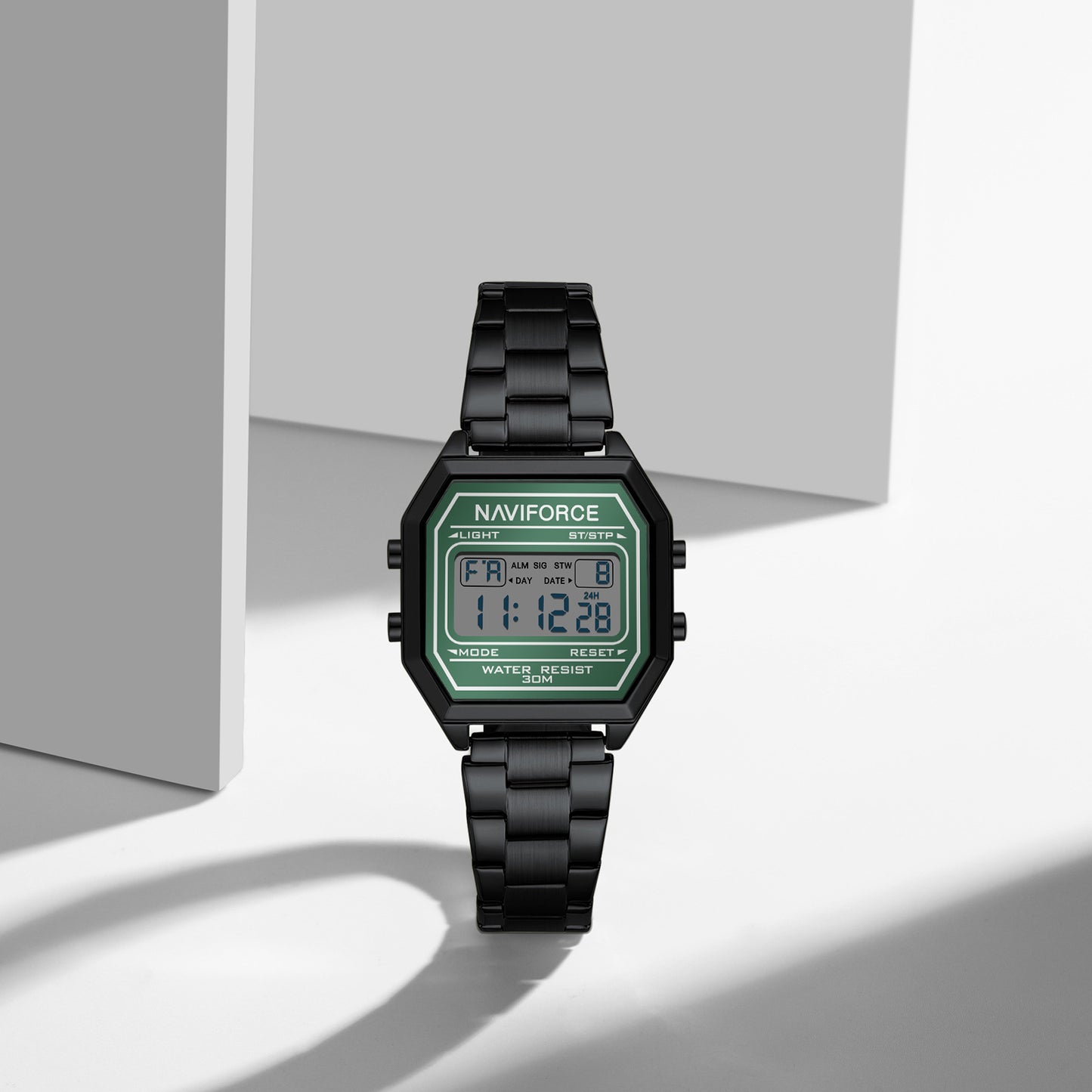 Naviforce 5063S Prestige Women Watch -Black Green