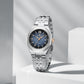 Naviforce 5078 Radiant Luxe Women Watch - Silver Blue