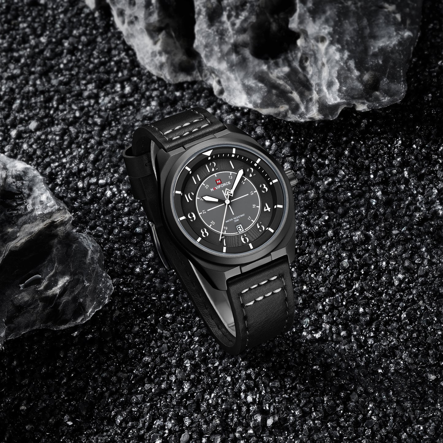 Naviforce 9281L Gambit Men Watch - Black