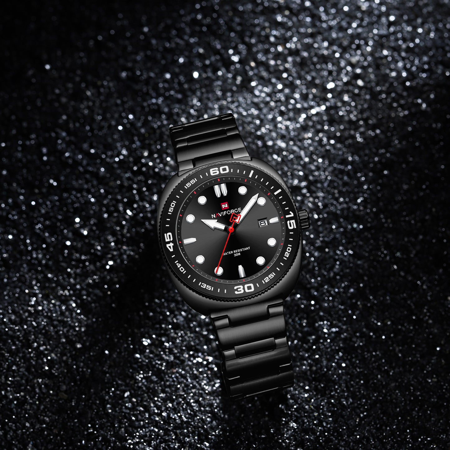 Naviforce 9250 Zala Men Watch - Black