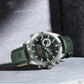 Naviforce 9262L Voyager Men Leather Watch - Green