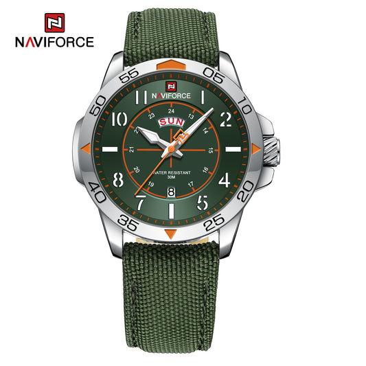 Naviforce 9204 Explorer Men Watch - Green