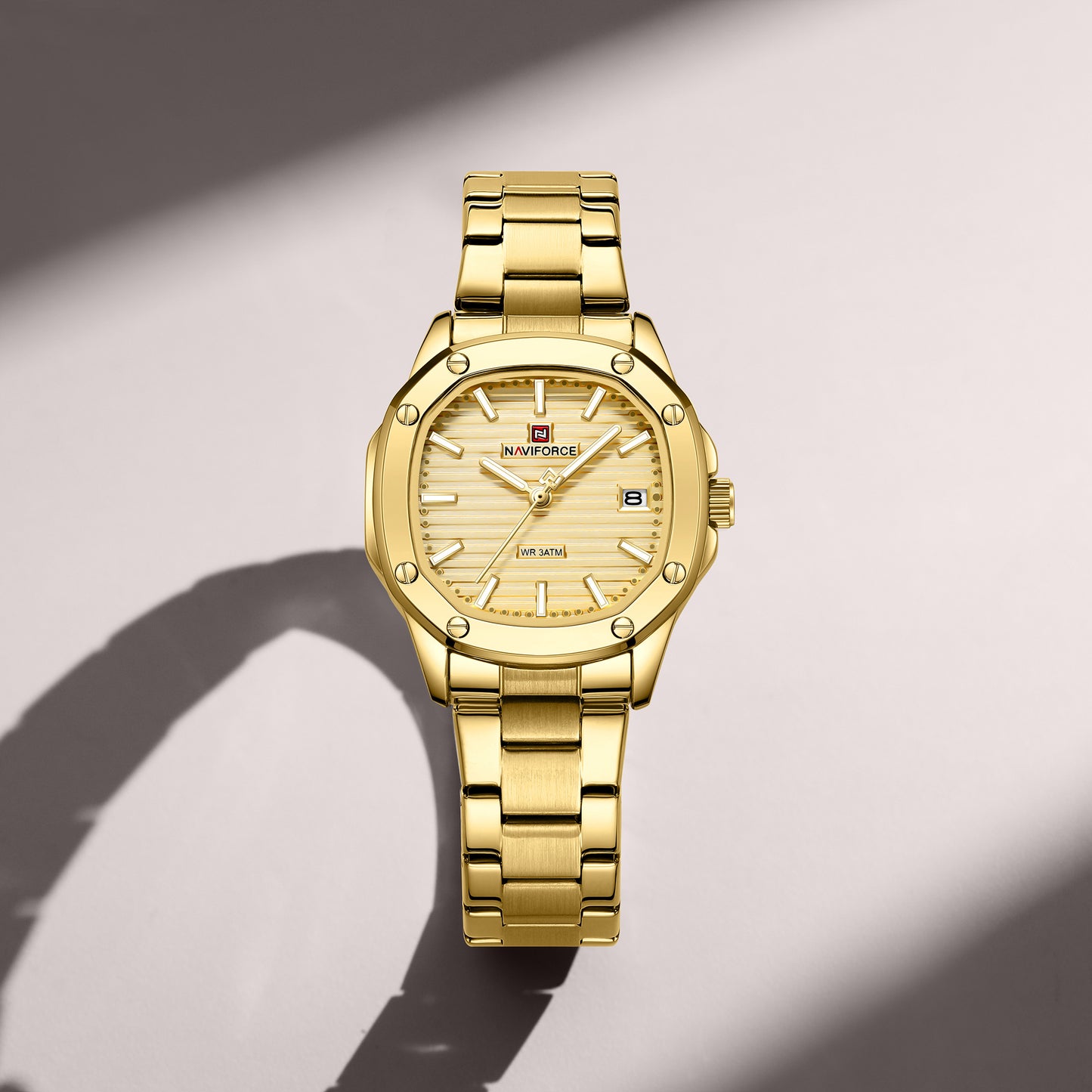 Naviforce 5069s Zuri Women Watch - Gold