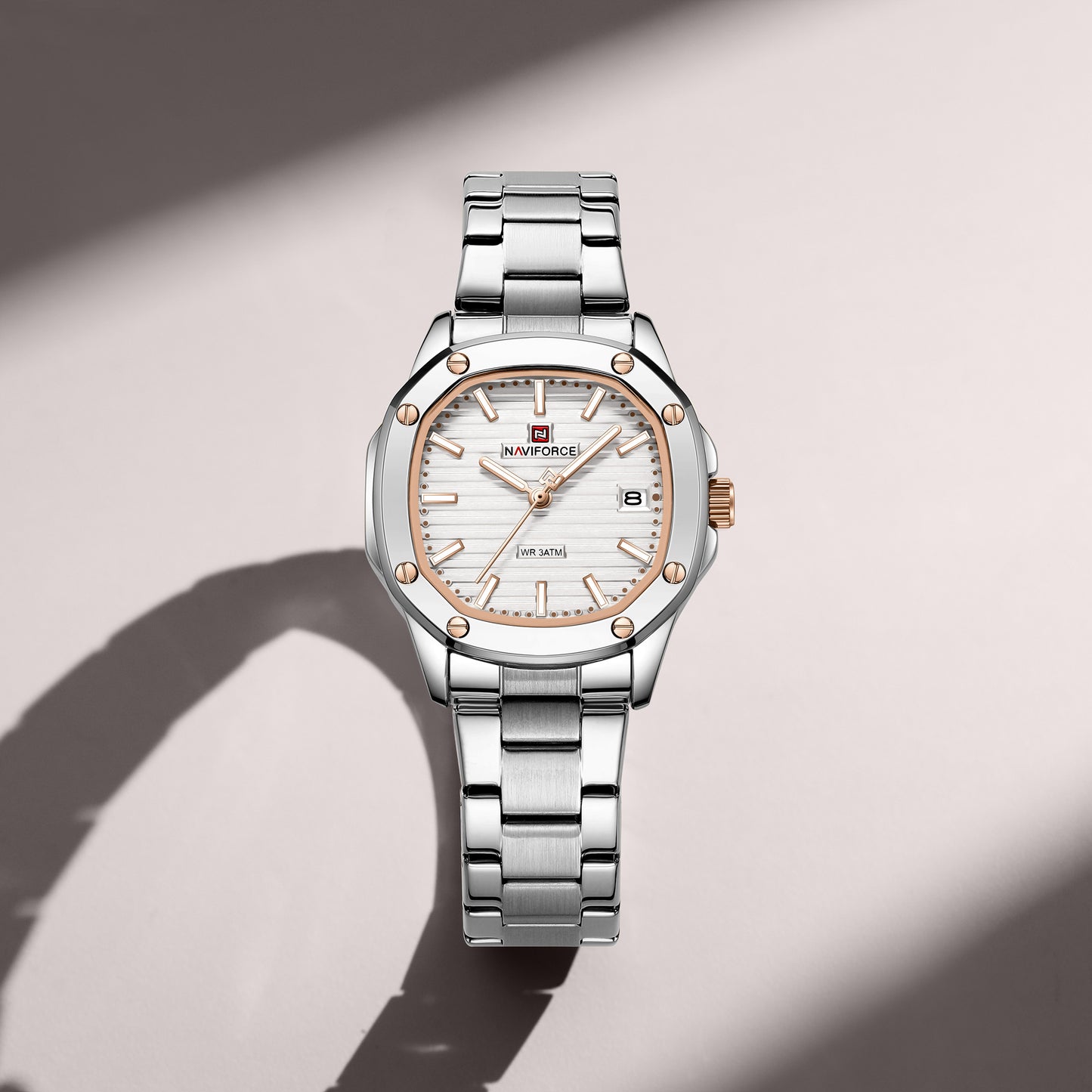 Naviforce 5069s Zuri Women Watch - Silver