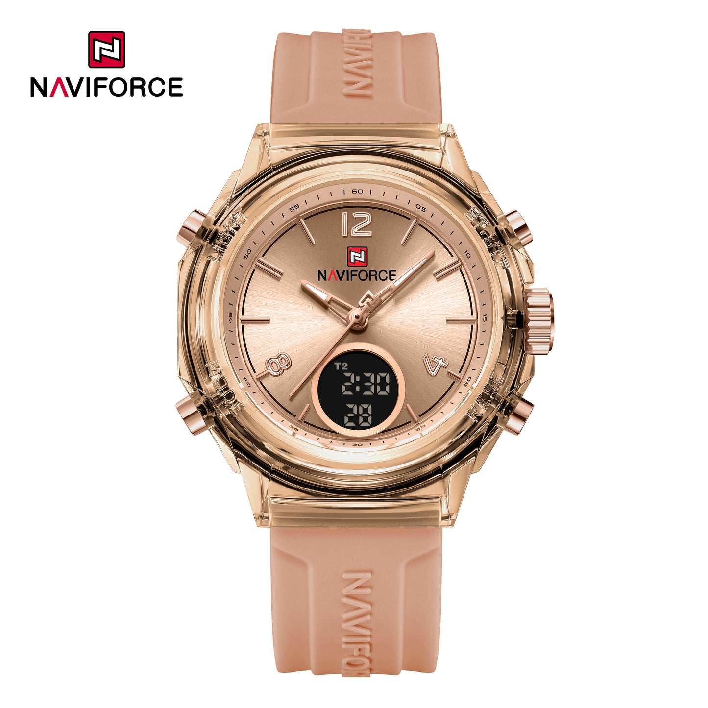 Naviforce 7109 Winchester Women Watch - RoseGold