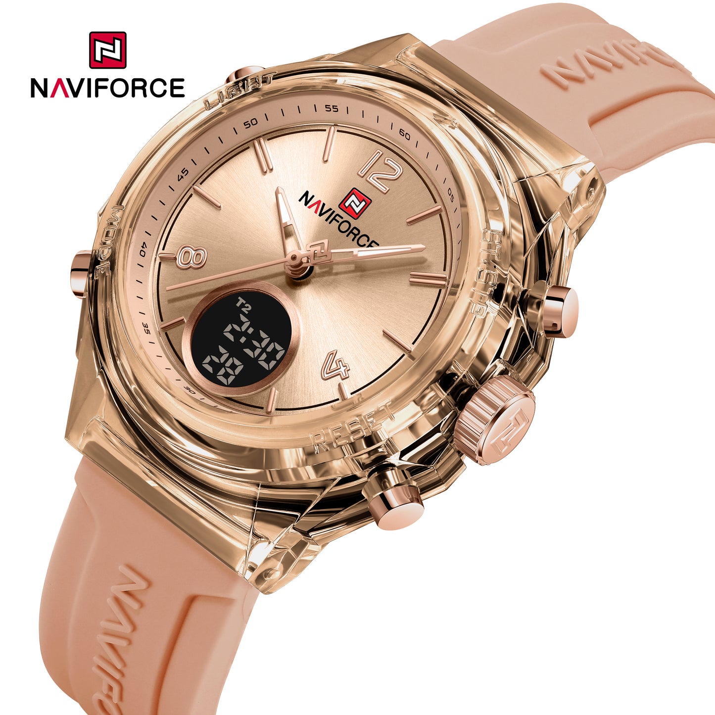Naviforce 7109 Winchester Women Watch - RoseGold