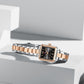 Naviforce 9252 Duet Classic Couples Watch - Silver Black-RoseGold