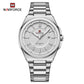 Naviforce 9212 Magnum Men Watch - Silver
