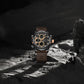 Naviforce 9225 Titanium Men Watch - Brown