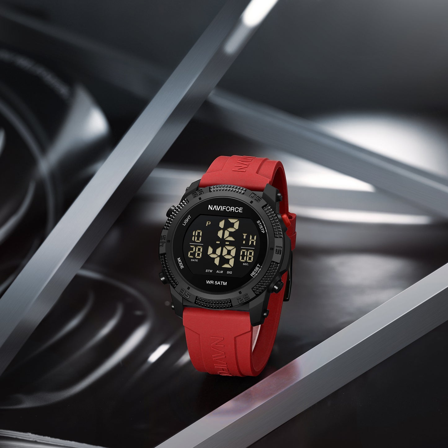 Naviforce 7104 Piper Unisex Watch - Red